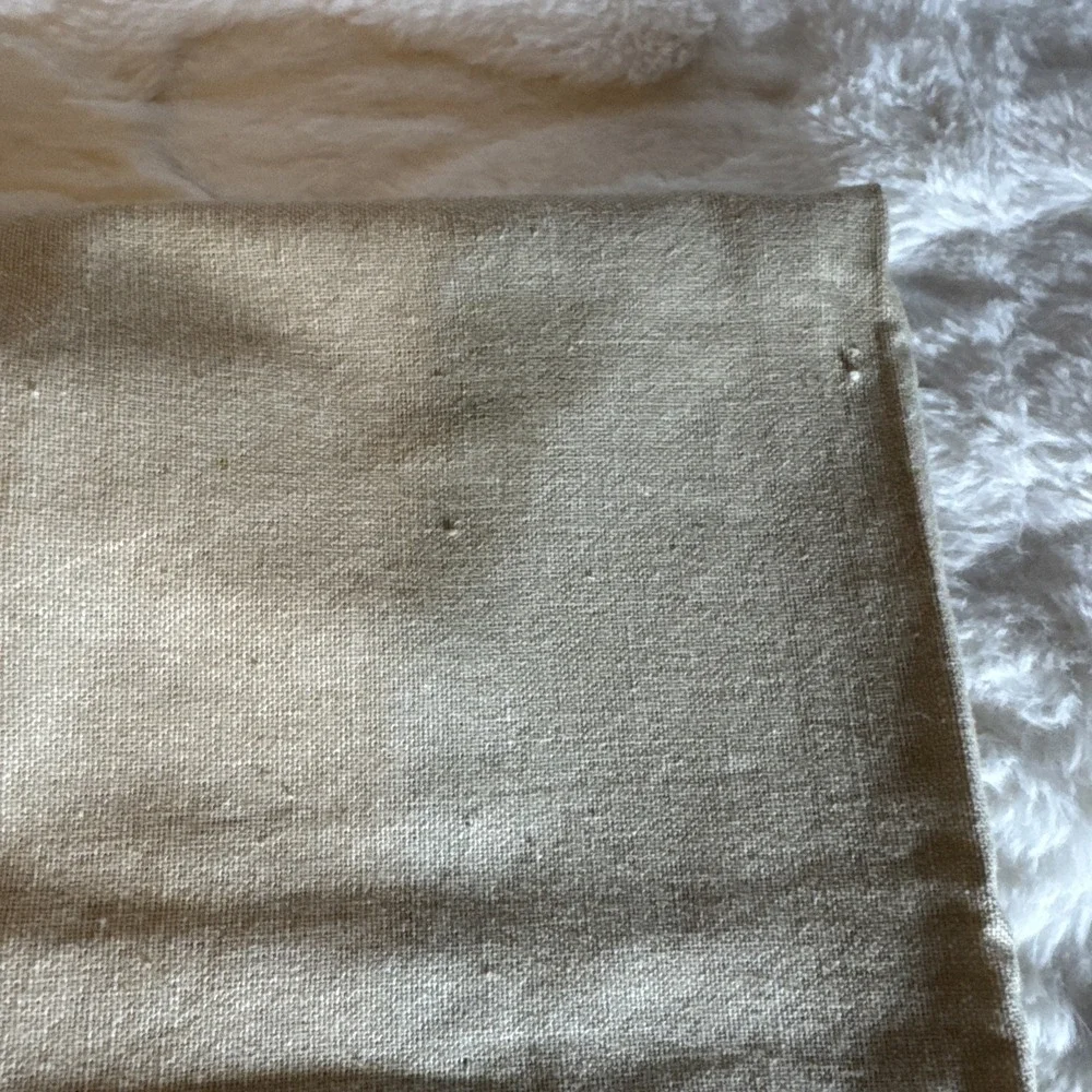 Easter Spring‎ Meadow Bouquet Floral Linen Placemats Set of 4 Embroidered Bunny